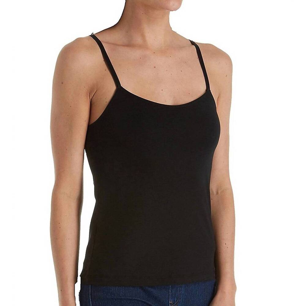 NEW ELITA cotton touch camisole in black